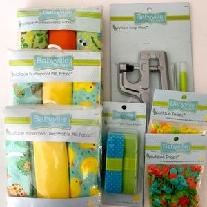 PUL waterproof fabric,accessories for baby diapers